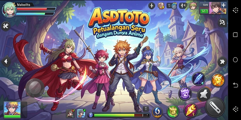 Tampilan gameplay ASDTOTO yang seru dan penuh warna.