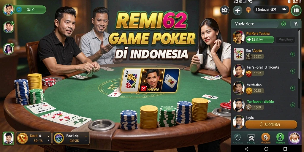 Tampilan gameplay seru dari REMI62 dengan pengguna aktif.